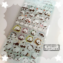 Load image into Gallery viewer, [SE3901] Colourful Clear Seal Hamipa Domed Sticker Sheet