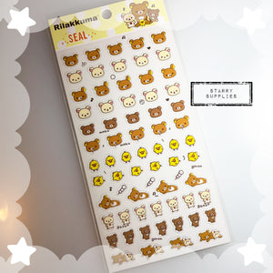 [SE3910] Rilakkuma Head Stickers