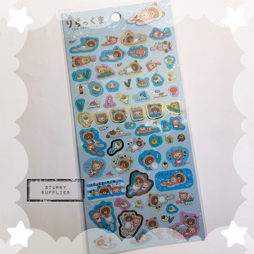 [SE2980] Rilakkuma Otter Sticker Sheets