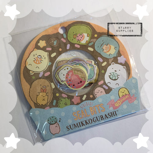 [SE3790] Sumikko Gurashi Donut Seal Bits