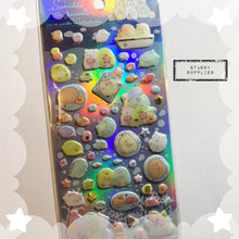 Load image into Gallery viewer, [SE3830] Sumikko Gurashi Under the Sea Puffy Sticker Sheet