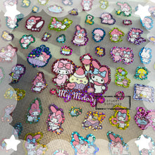Load image into Gallery viewer, Metallic My Melody Stickers (Big Sheet)