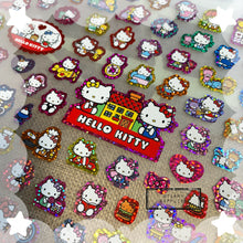 Load image into Gallery viewer, Metallic Hello Kitty Stickers (Big Sheet)