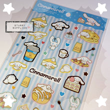 Load image into Gallery viewer, Cinnamoroll Sticker Sheet