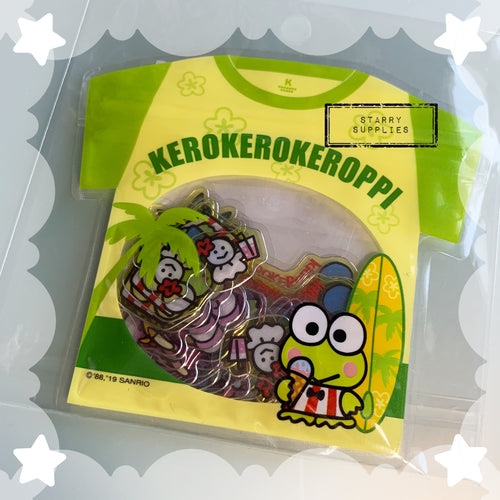 Kerokerokeroppi T-Shirt Sticker Flake Pack