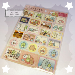 [SE5540] Sumikko Gurashi Big Sticker Sheet [2]