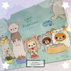 Always with Rilakkuma Bunny File Folder