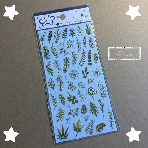 Gold Leaf Stickers