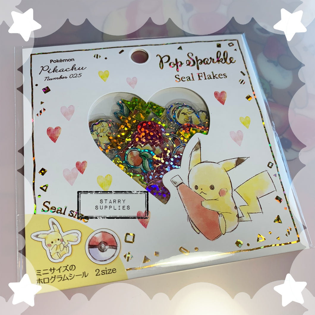 Pokemon Pop Sparkle Seal Flakes