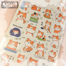 Load image into Gallery viewer, Daily Shiba Stickers