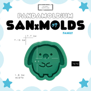 [A5] - SanXMolds - Family: Toto (B Grade)