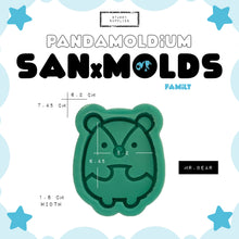 Load image into Gallery viewer, [B3] - SanXMolds - Family: Mr.Bear (B Grade)